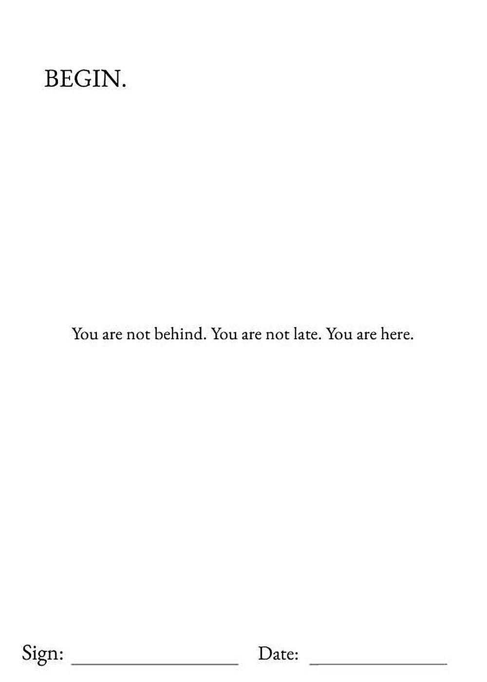 BEGIN page